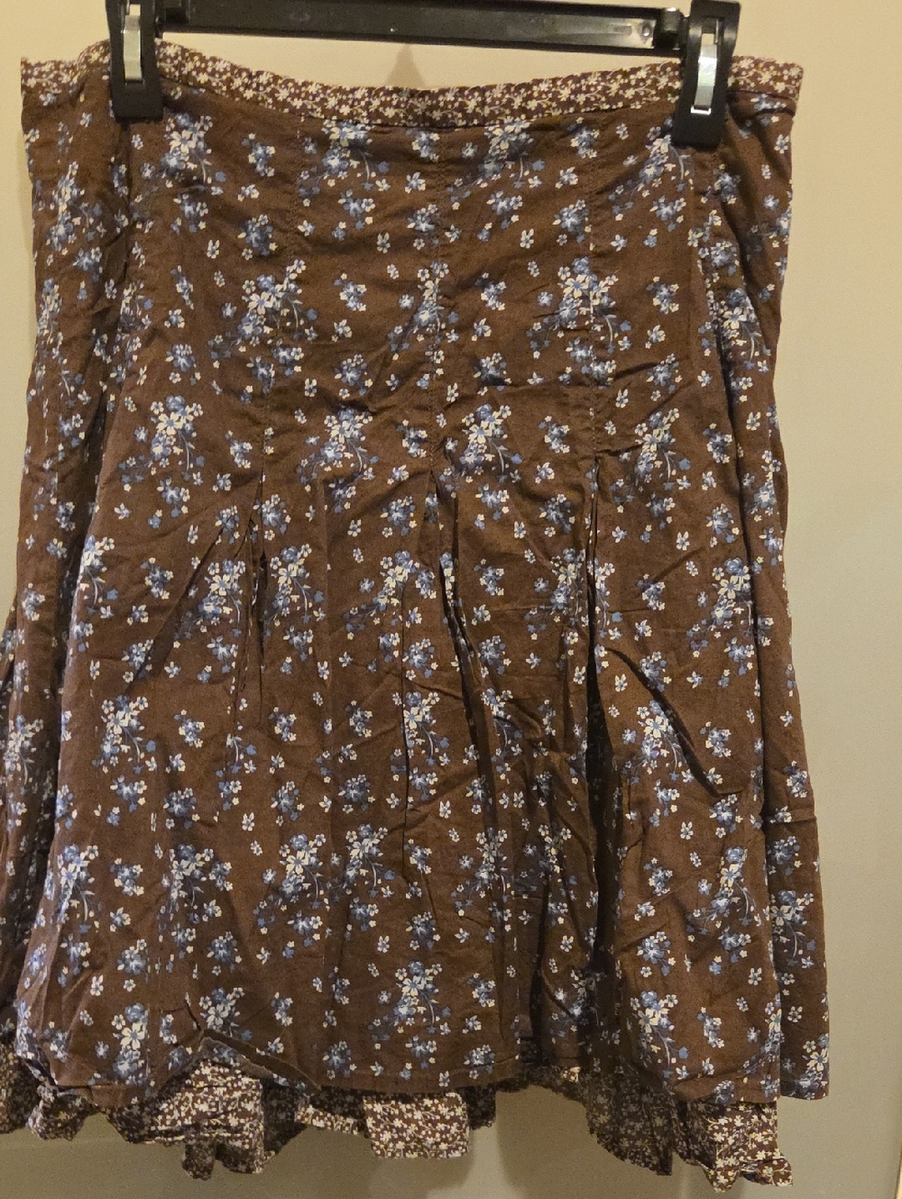 Boho Floral Tiered Skirt